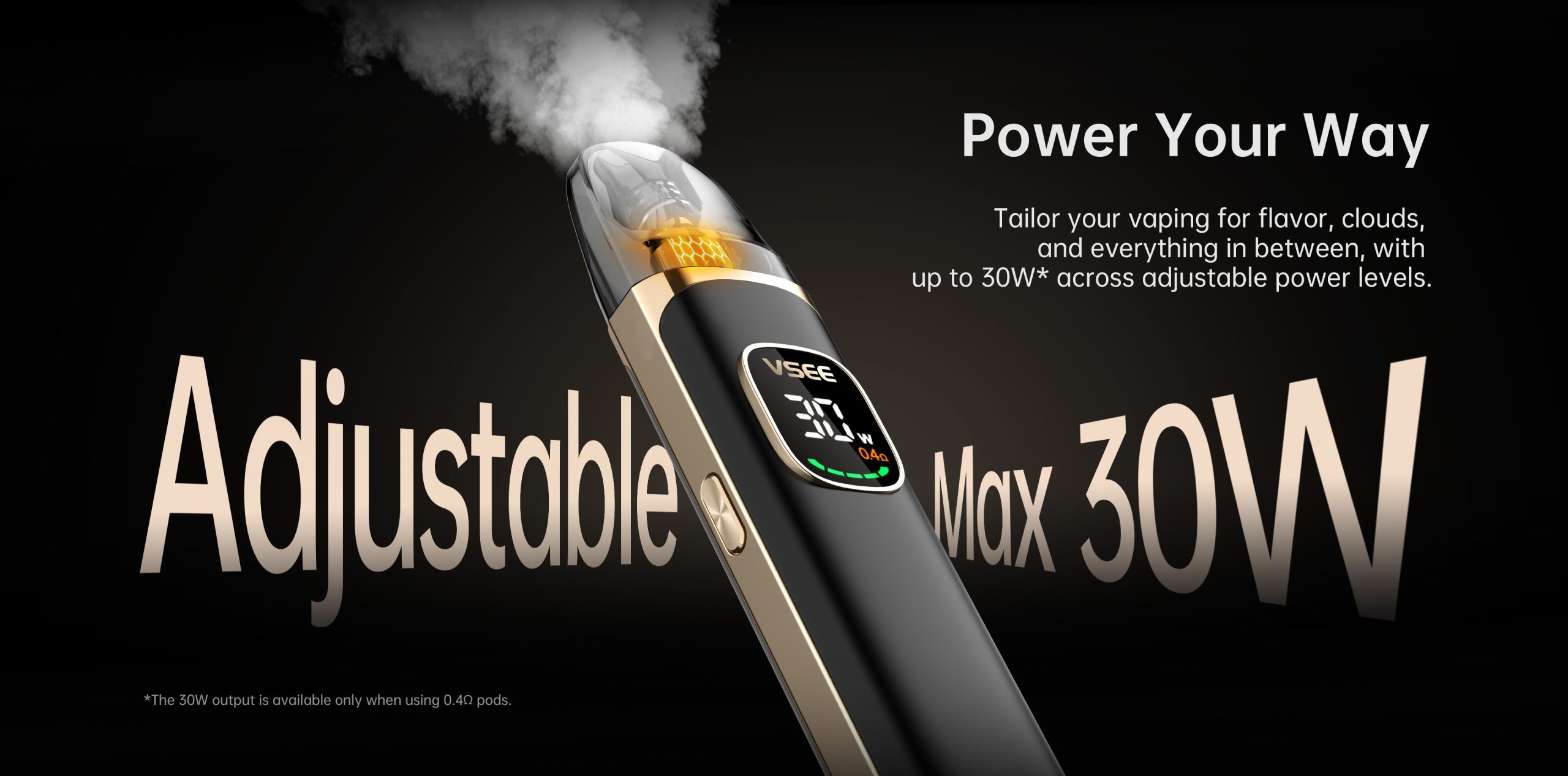 7 Hellvape VSEE NOW 30W 小煙主機|大螢幕可調壓、極致口感體驗