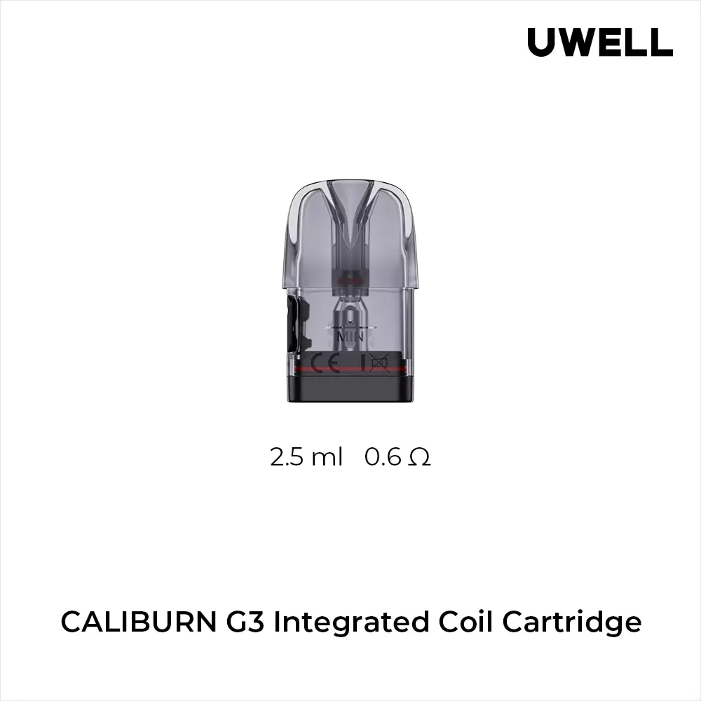 0.6次-2.5ml UWELL Caliburn G3 Pod 空煙彈