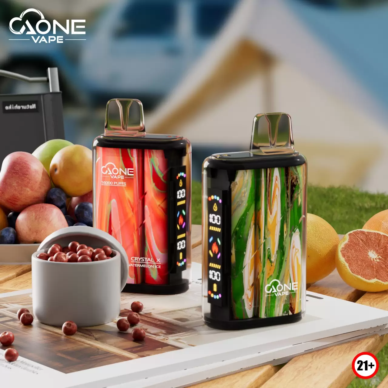 AONE VPAE CRYSTAL X 水晶 16000口Puffs 一次性拋棄式電子煙