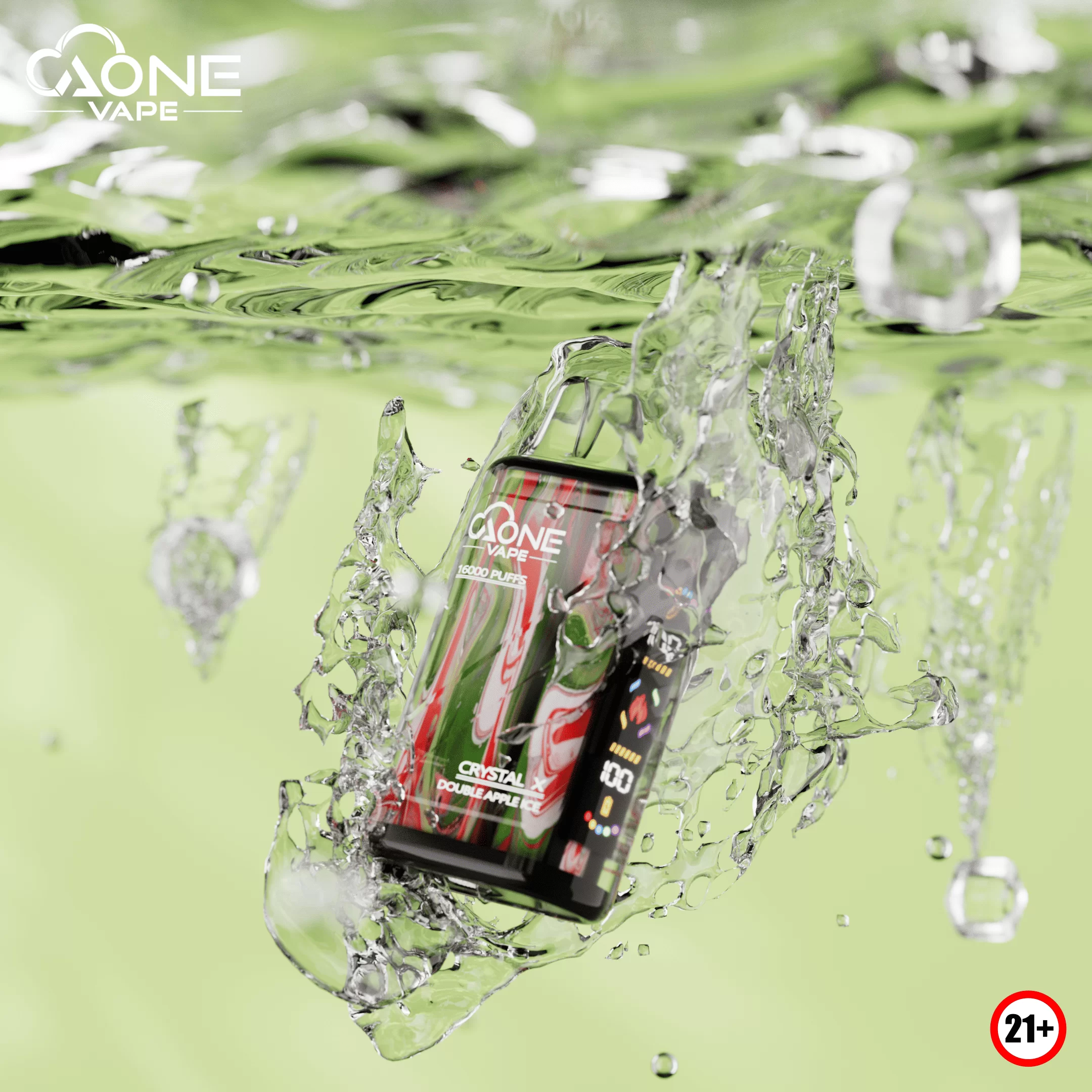 WechatIMG480-1 AONE VPAE CRYSTAL X 水晶 16000口Puffs 一次性拋棄式電子煙