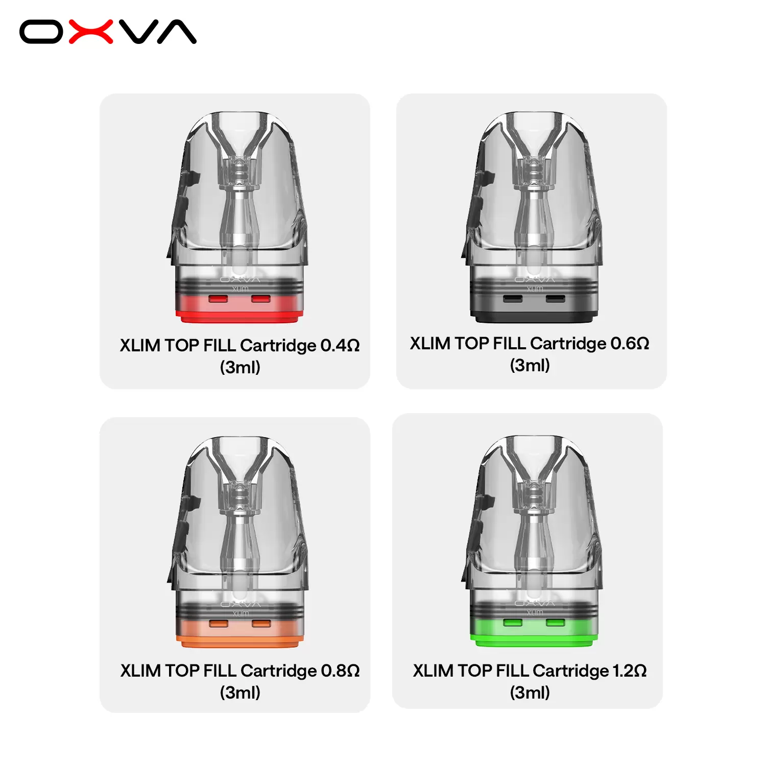 0f6c03c61ac7a993514fd0bd496f77ce OXVA XLIM Top Fill 3ML 小蠻牛空煙彈