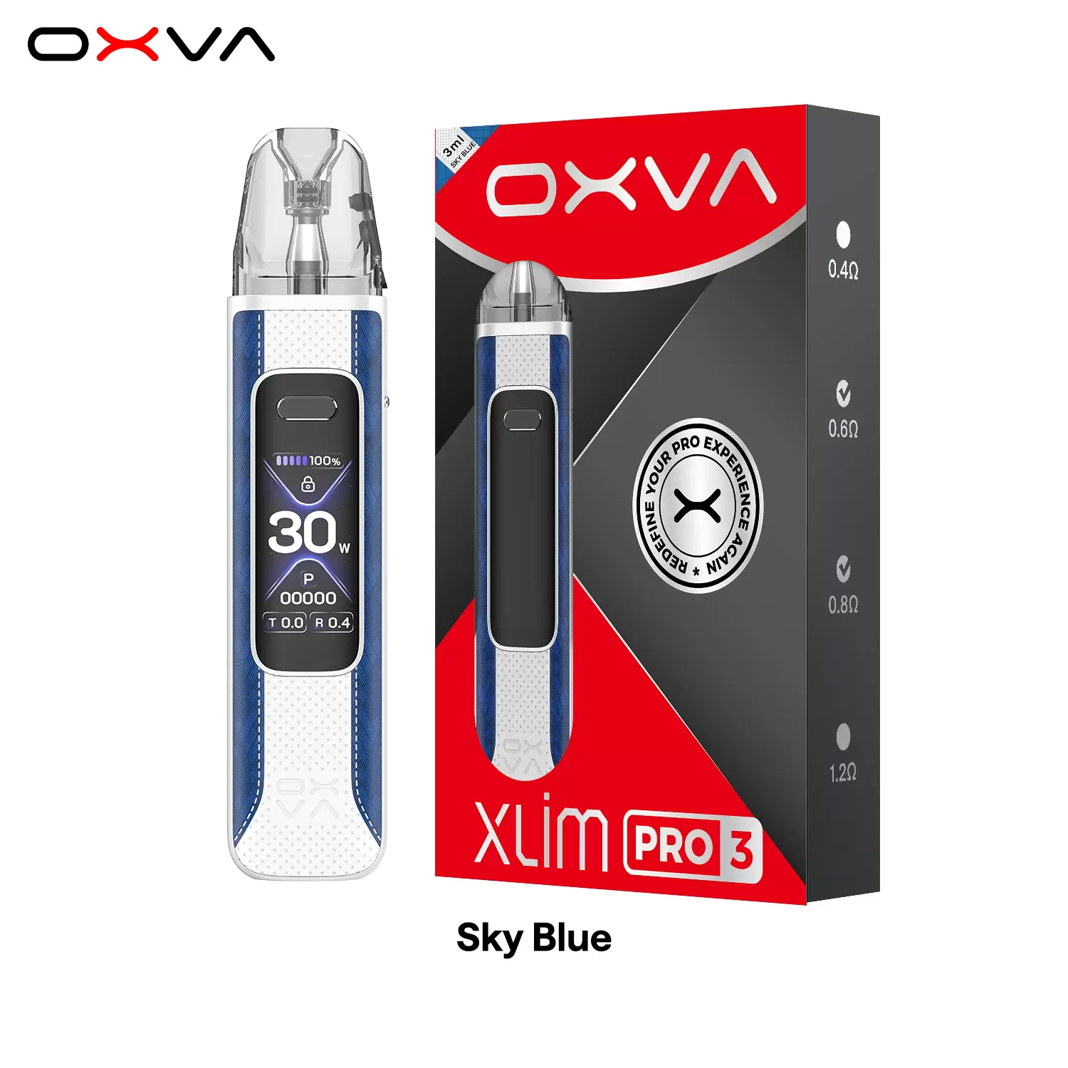 sky-blue-oxva-xlim-pro-3-best-pod-vape-2025 (4) OXVA XLIM Pro 3 Pod 小蠻牛三代 - 天空藍